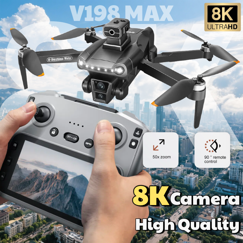 NEW for Genuine V198 MAX Drone - Drone Camera Thermal ulasan dan harga