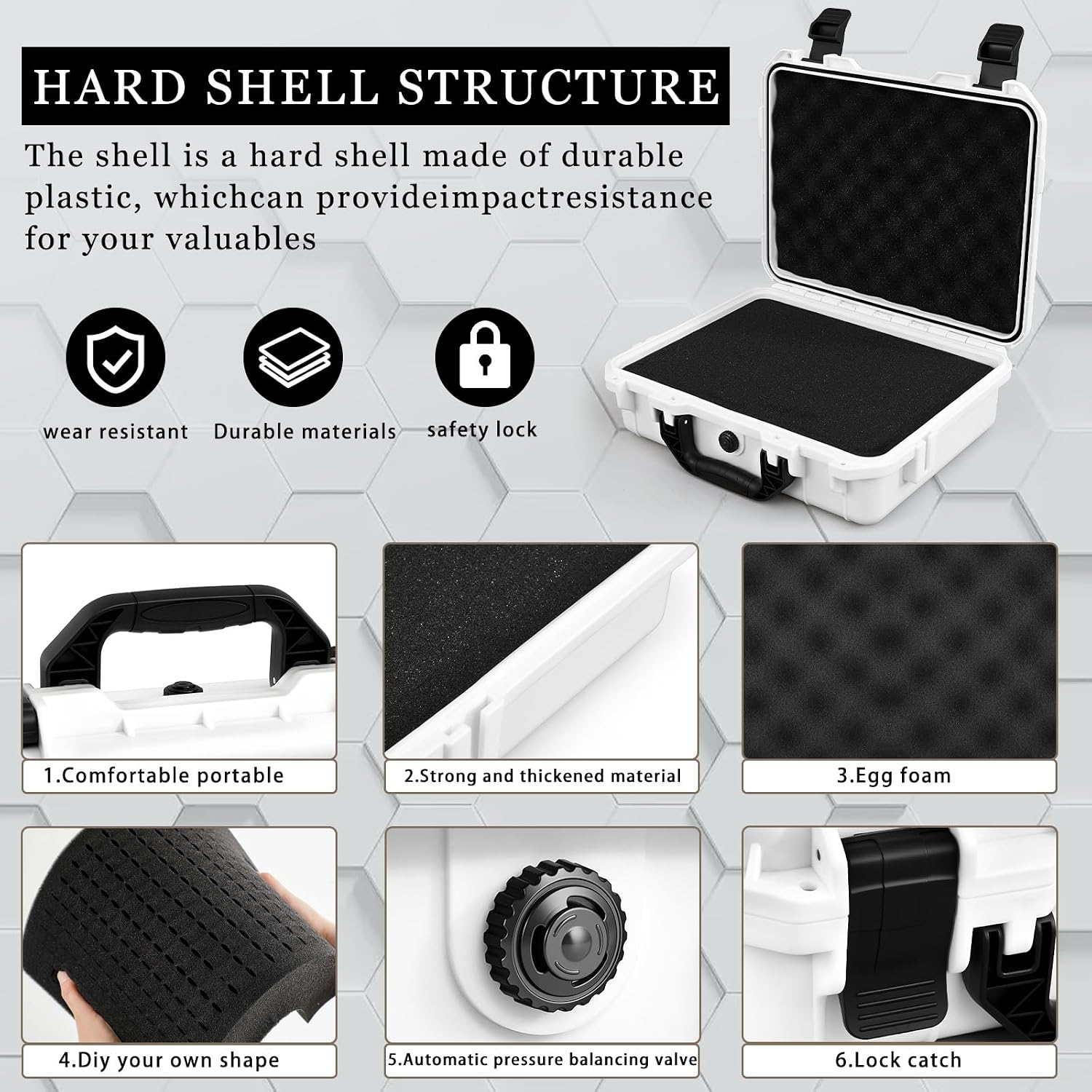 Waterproof Hard Case with DIY  - Drone Camera Waterproof ulasan dan harga