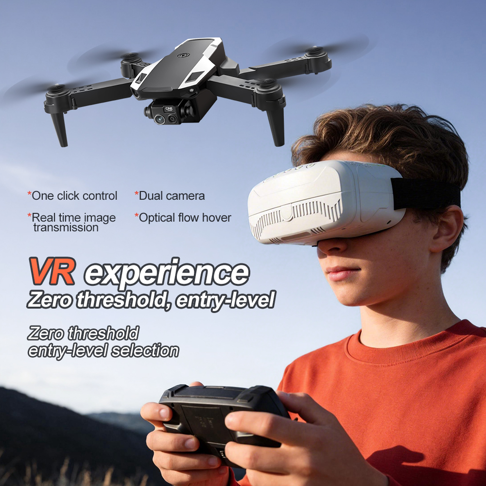 Foldable M1 VR Mini Drone RC Q - Drone Camera Night Vision ulasan dan harga