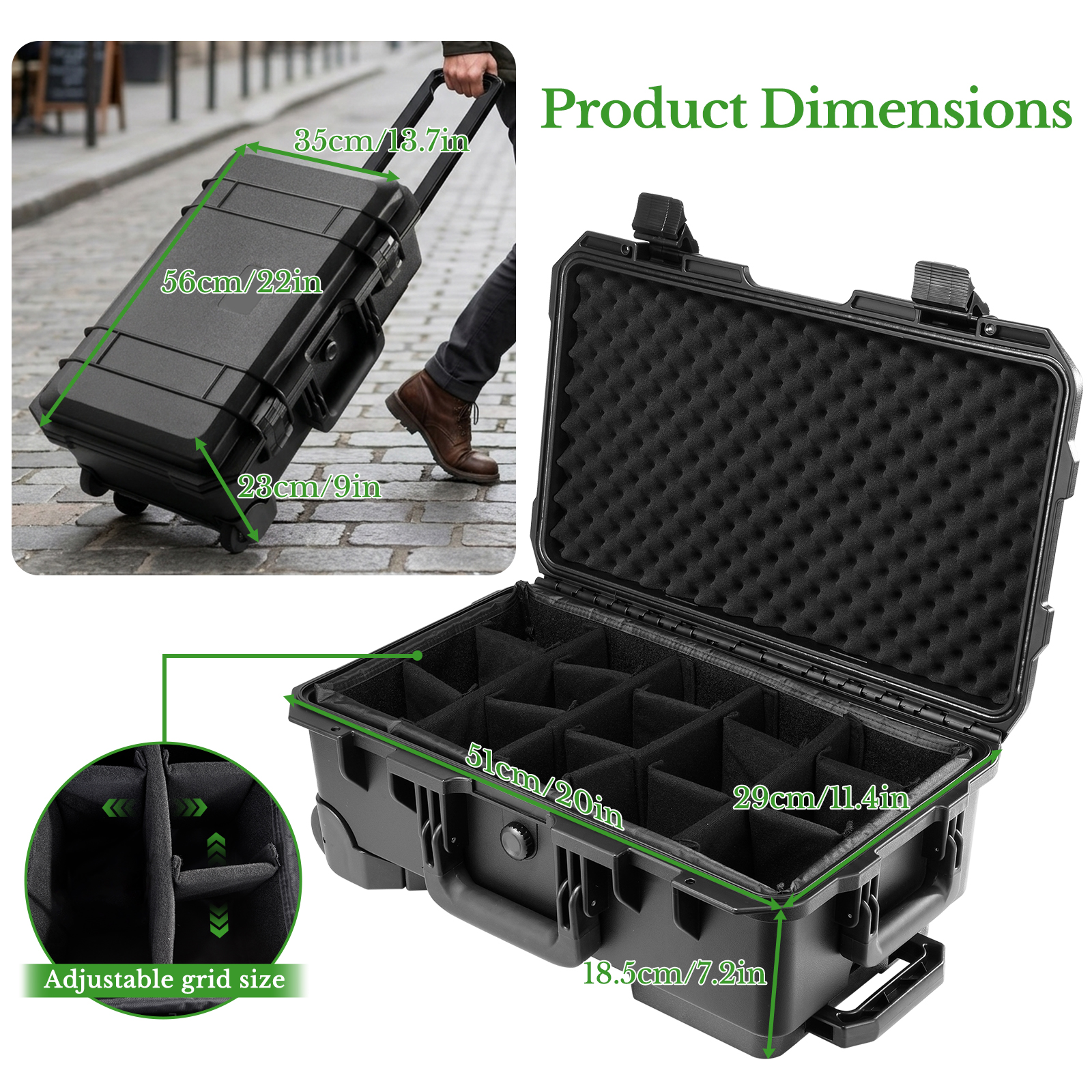 Camera Large Protective Hard C - Drone Camera Waterproof ulasan dan harga