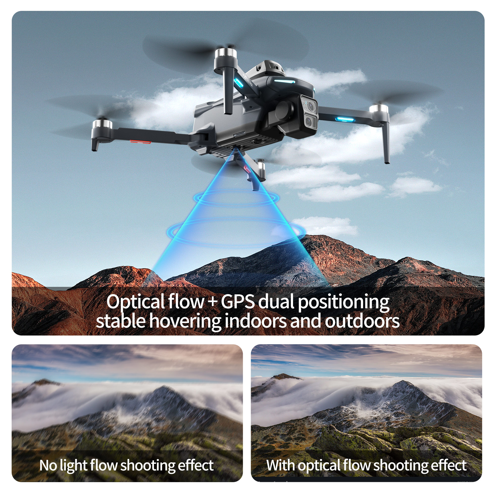 XT606 MAX 3 battery Drone 4k 8 - Drone Camera Thermal ulasan dan harga