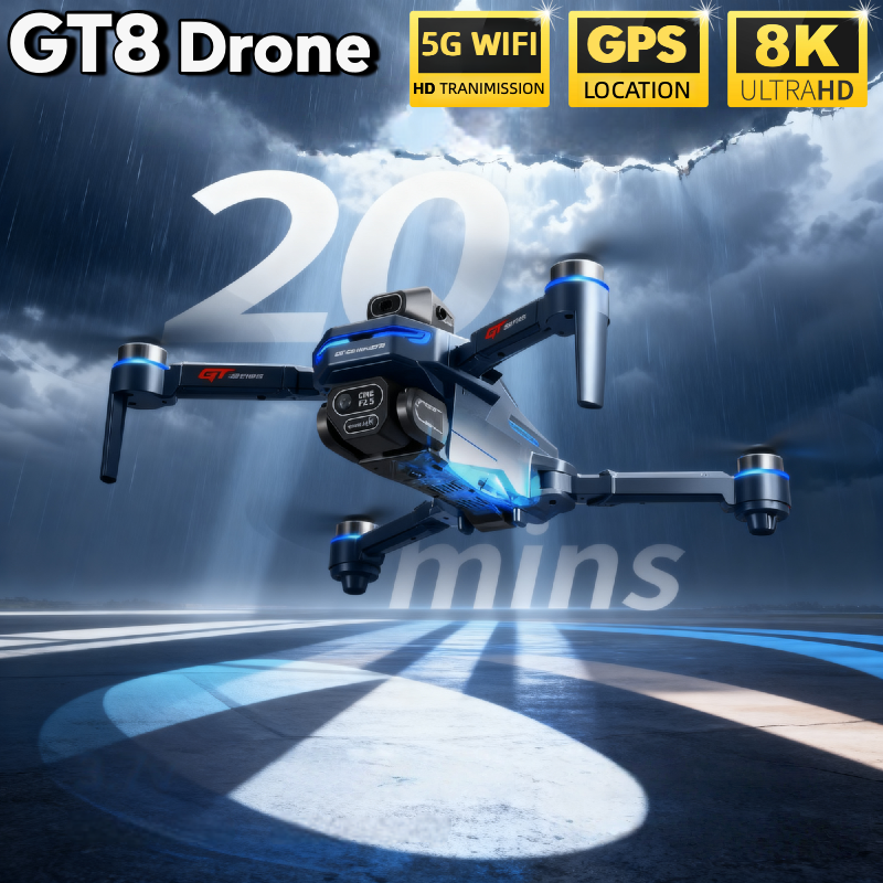 For Genuine GT8 Drone 4K Profe - Drone Camera Thermal ulasan dan harga