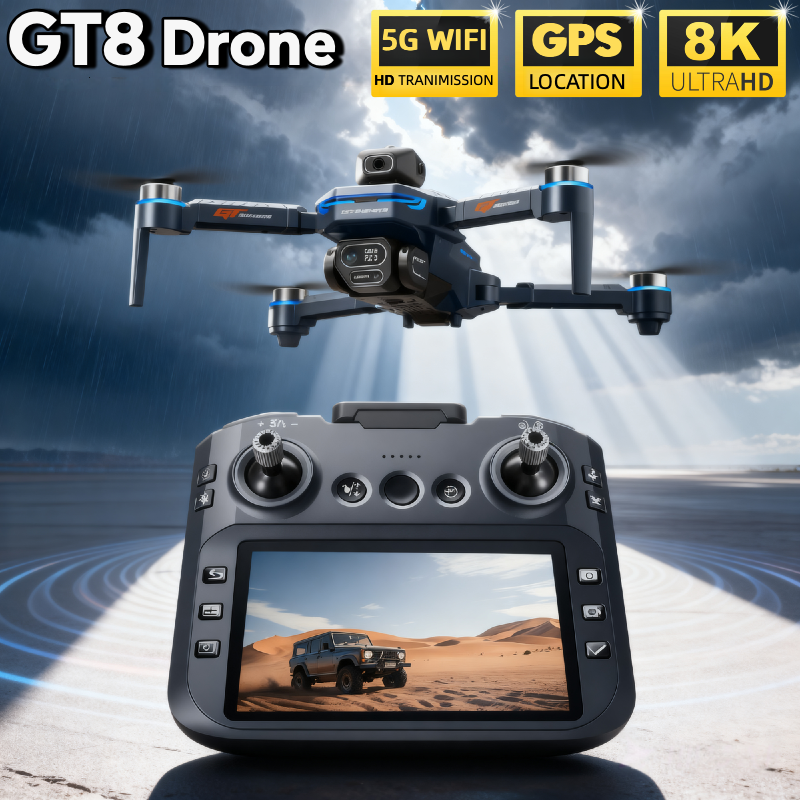 For Genuine GT8 Drone 4K Profe - Drone Camera Thermal ulasan dan harga