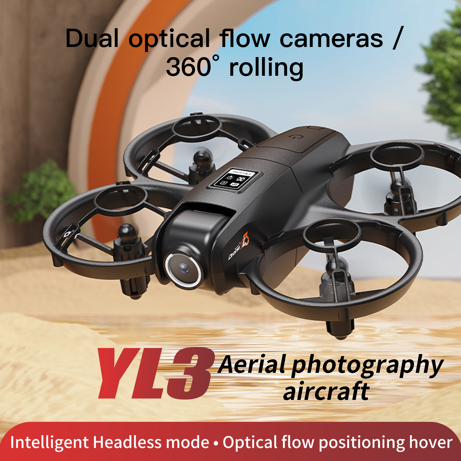 YL3 Remote-Controlled Drone wi - Drone Camera Lens ulasan dan harga
