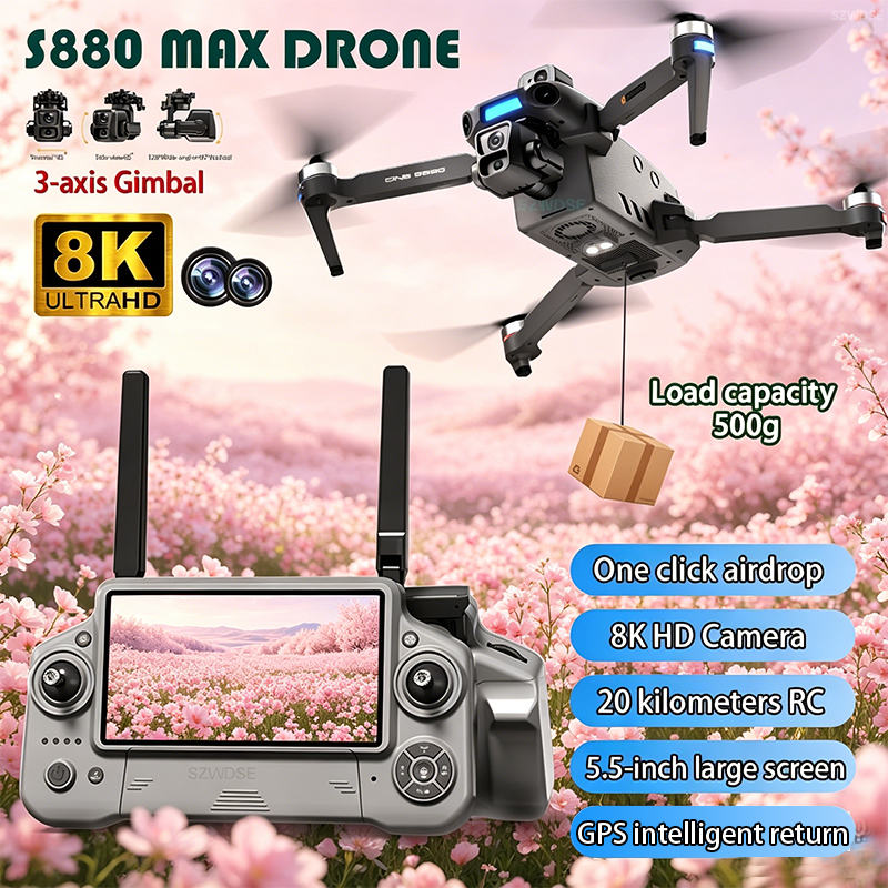 2026 New 8K Dual Camera Drone  - Drone Camera 4K ulasan dan harga