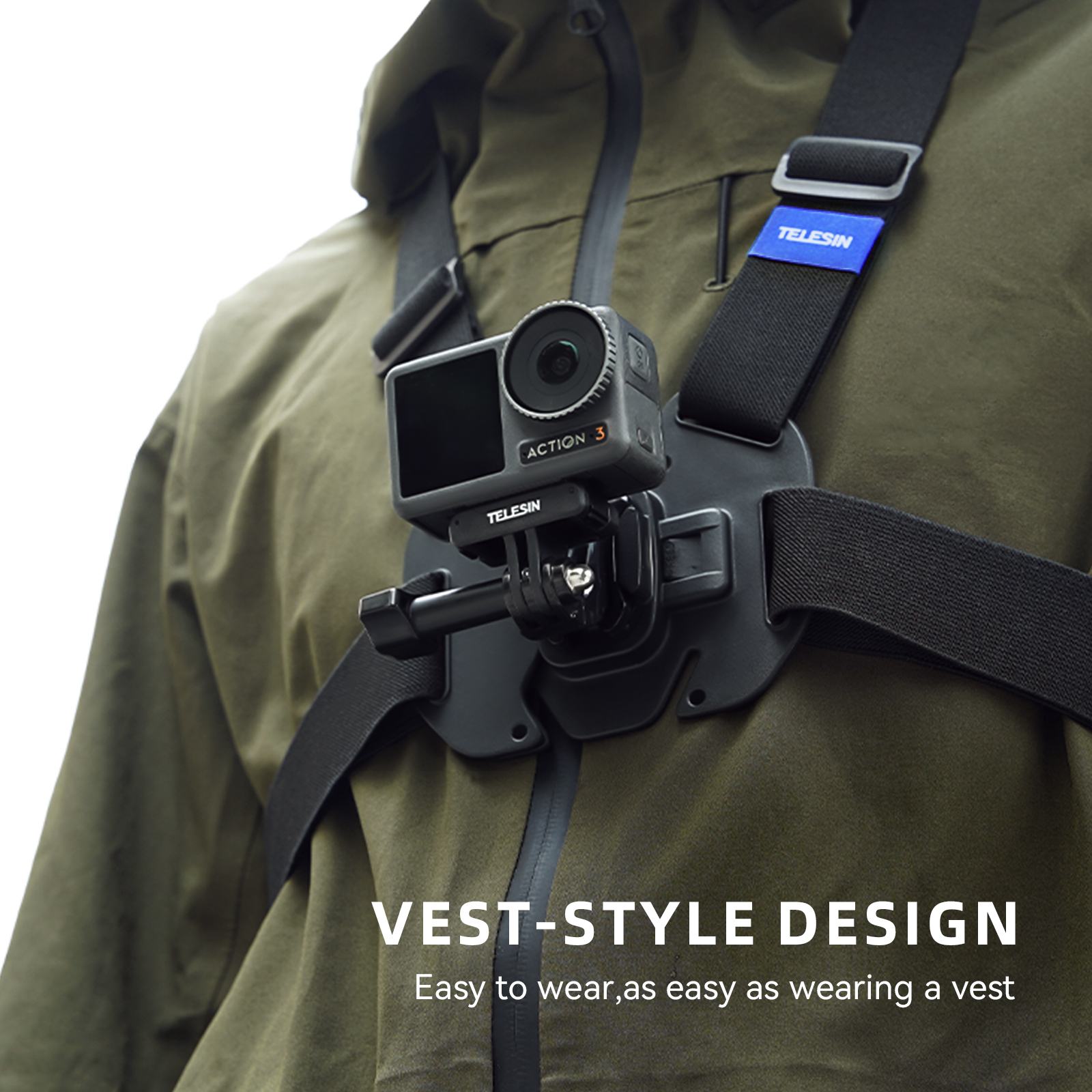 TELESIN Chest Strap Mount Wais - Drone Camera Action ulasan dan harga