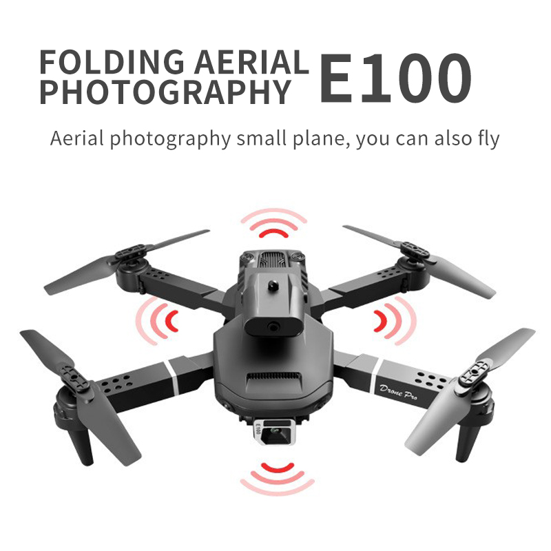 Mini E100 Four-sided Obstacle  - Drone Camera 4K ulasan dan harga