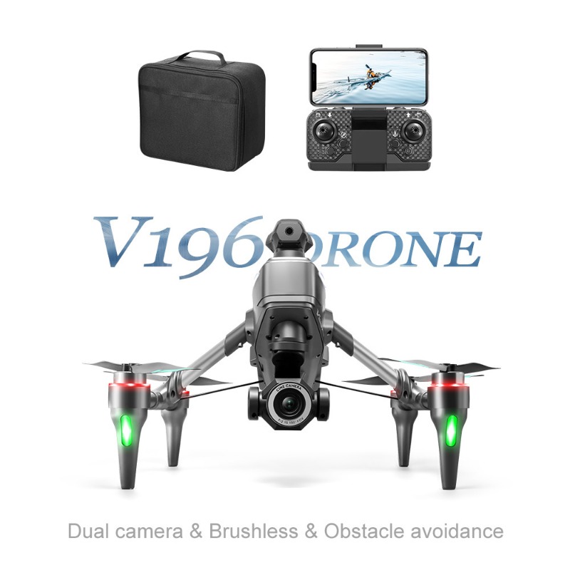 2025 V196 Automatic Obstacle A - Drone Camera 4K ulasan dan harga